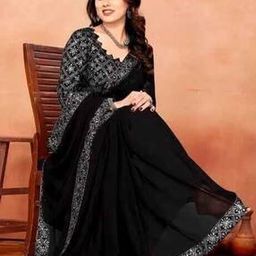 Women Stone Work Saree-image-68