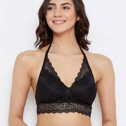 Padded Lace Full-Coverage Non-Wired T-Shirt Bra-picture-47