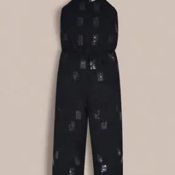 Girls Embellished Regular Fit Jumpsuit -image-48