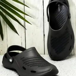 Men Perforated Slip-On Clogs-13