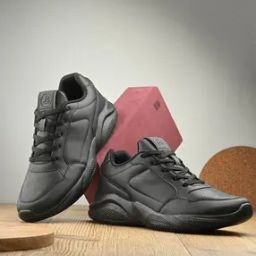 Men Lace Fastening Casual Shoes with Round Toes-image-34