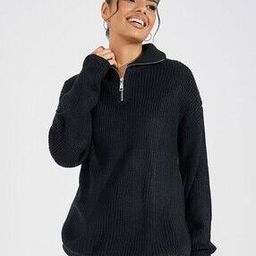 Women Pullover with Half-Zip Clousre-image-14