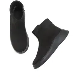 Ankle-length Boots with Suede upper-picture-3