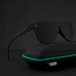 Men Krew Black Full-Rim Frame Oversized Sunglasses-image-67