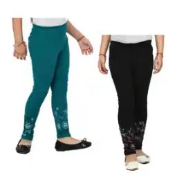 Pack of 2 Floral Print Leggings-image-26