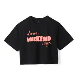 Typographic Print Round-Neck T-Shirt-picture-5