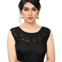 Embellished Back-Open Blouse-image-2