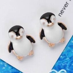 Women Penguin Stud Earrings-image-47