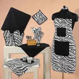 Set of 8 Abstract Print Kitchen Set-18
