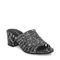 Heeled Sandals with Fabric upper-21