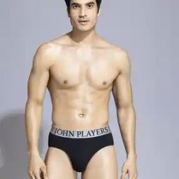 Men Cotton Briefs with Logo Waistband-image-72