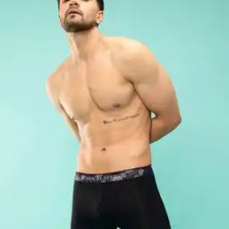 Men Trunks with Logo Waistband-picture-32