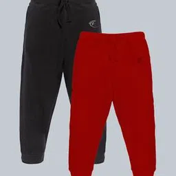 kiddopanti Pack of 2 Boys Joggers with Drawstring-picture-31