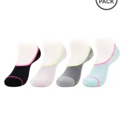 Pack of 4 No-Show Socks-image-37
