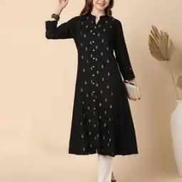 Women Embroidered A-Line Kurta-image-60