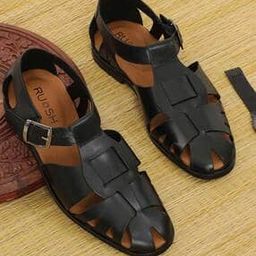 Men Open-Toe Slip-On Flat Sandals -3