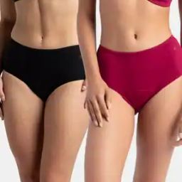 Pack of 2 Mid-Rise Sanitary Panties-picture-31