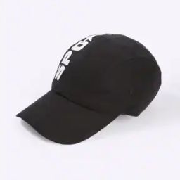 Men Typographic Print Baseball Cap-47