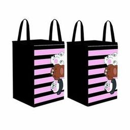 Pack of 2 Graphic Print Storage Baskets-image-39