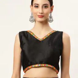 Embroidered Back Open Blouse-picture-29