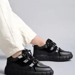 Kids Round-Toe Lace-Up Sneakers-image-21