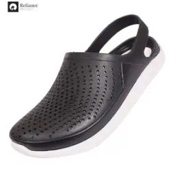 Men Perforated Slingback Clogs-image-30