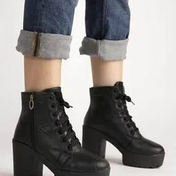 shoetopia Zip-Closure Ankle-Length Boots-picture-40
