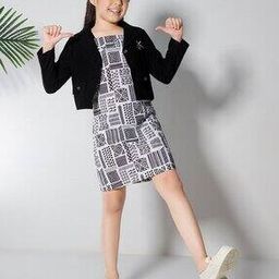 Girls Fit and Flare Dress-picture-30