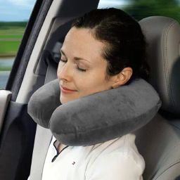 pumpum Ultra Soft Memory Foam Travel Pillow image 1