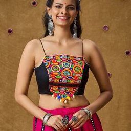 Women Sleeveless Back Open Blouse-image-58