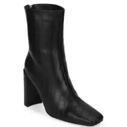 Ankle-Length Slip-On Boots-image-30