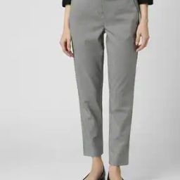 Women Straight Flat-Front Trousers-image-31