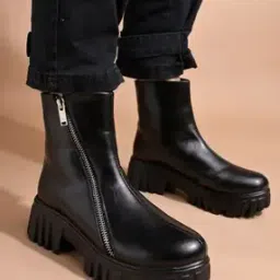 Women Ankle-Length Boots with Zip Closure-image-15