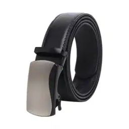 Men Leather Belt with Plaque Buckle Closure-picture-33