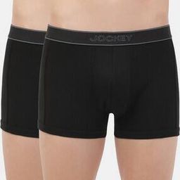 Pack of 2 Trunks with Elasticated Waistband-image-40