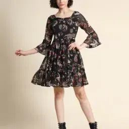 Paisley Print Skarter Dress-image-66
