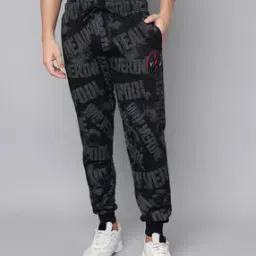 Men Joggers with Elasticated Waistband-image-70