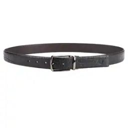 Men Croc-Embossed Slim Belt-image-76
