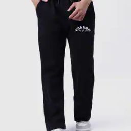 Men Straight Full Length Track Pants-23