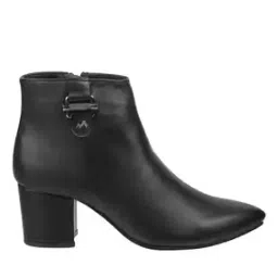 Ankle-Length Heeled Boots-image-10