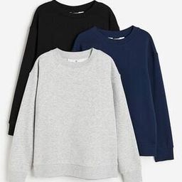 h&m Boys Pack of 3 Sweatshirts-picture-0