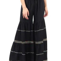 muffly Embellished Sharara with Drawstring image 1