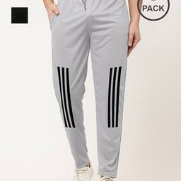 Men Pack of 2 Straight Track Pants with Insert Pockets-32