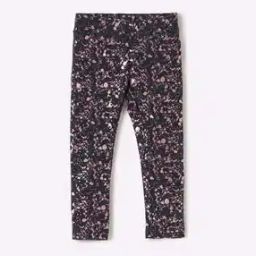Girls Printed Jeggings with Elasticated Waist-picture-25