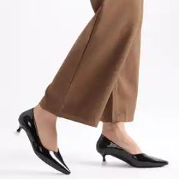 Women Kitten Heeled Sandals with Synthetic Upper-image-61