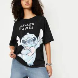 Women Print Oversized T-shirt-image-27