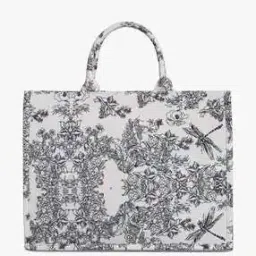 Floral Print Tote Bag-image-10