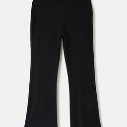 Girls Ribbed Leggings with Elasticated Wasitband-image-25