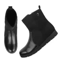 Round-Toe Mid-Calf Length Boots-image-91