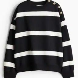 Women Relaxed Fit Stripes Sweatshirt-picture-53